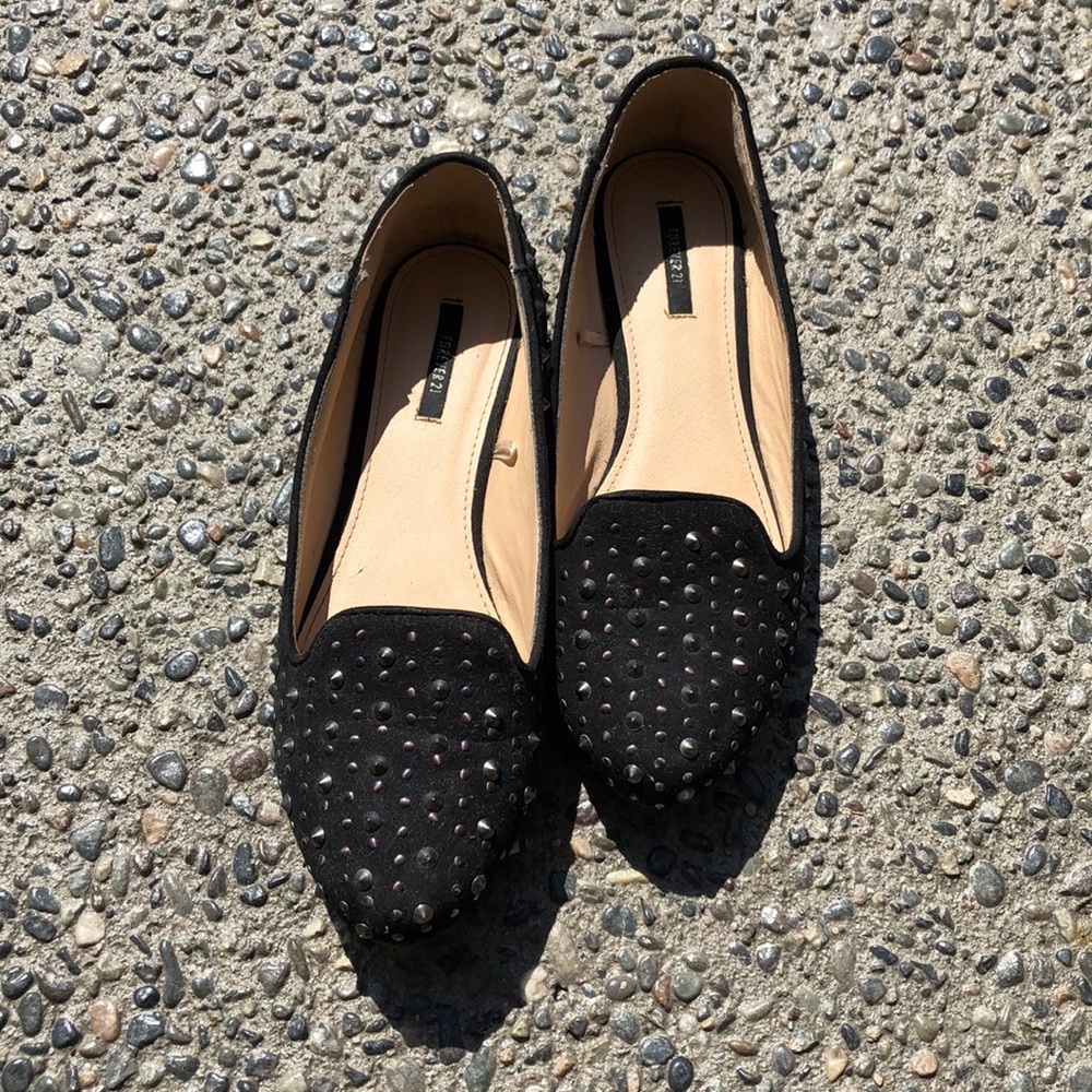 Spiked loafers